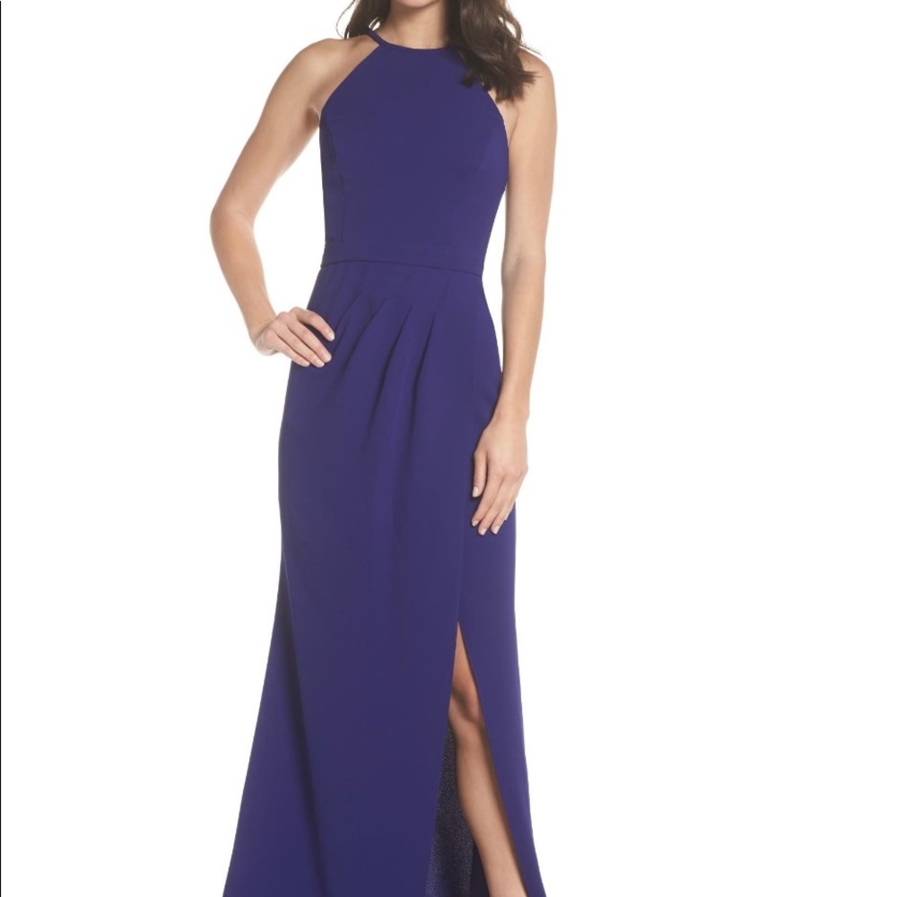 Xscape High Neck Gown. Size 2. NWT.